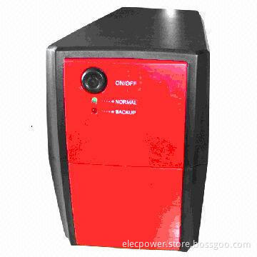 Offline UPS 600VA with LED and PWM Wave and 3 steps of AVR and CPU Controlled